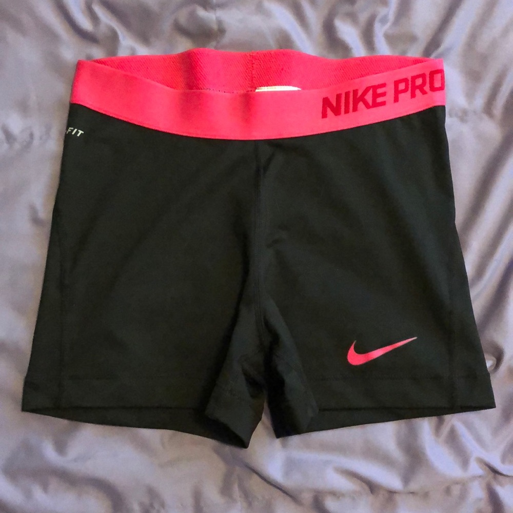 Nike Pro Combat Spandex - Medium/Pink/Black